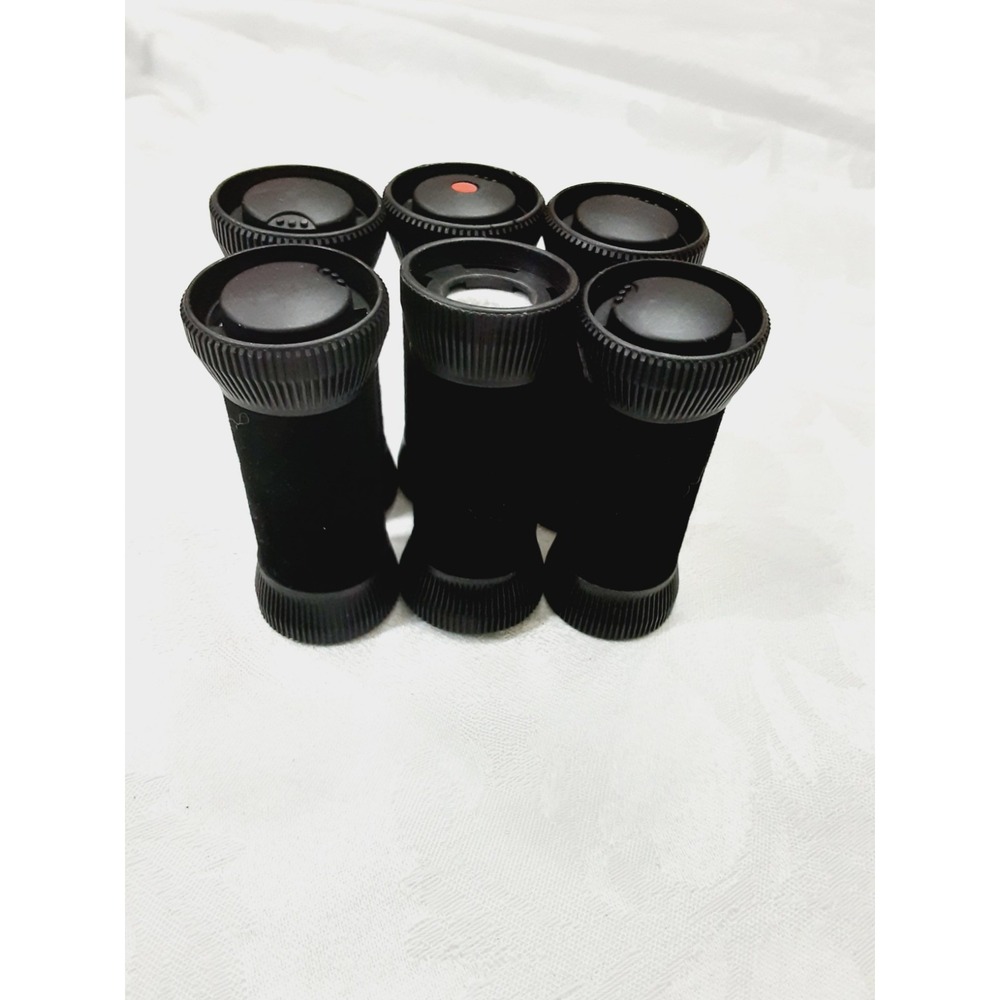 Remington Hot Rollers Set Of 6 REPLACEMENT CURLERS Clips H5600 Black Velvet 3.2